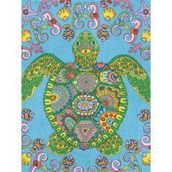 Kleuren op nummer pakket colorful turtle Dimensions 73-91845