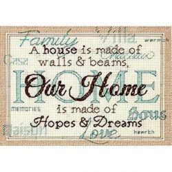 Borduurpakket Home Dimensions 70-35117