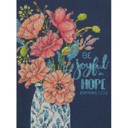 Borduurpakket joyful floral Dimensions 70-65221