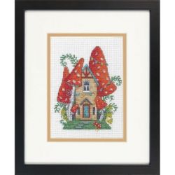 Borduurpakket Forest House Dimensions 70-65227