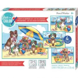 Kleuren op nummer Summer paws Dimensions 73-91745