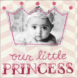 Borduurpakket fotolijst Little princess Dimensions 71-06251