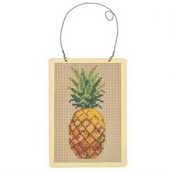 Borduurpakket Houten bord met gaatjes Dimensions 72-74140