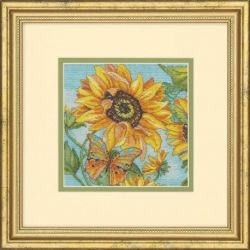 Borduurpakket Sunflower Garden Dimensions 70-65228