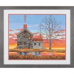 Schilderen op nummer pakket home at sunset Dimensions 73-91743