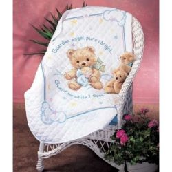 Borduurpakket Cuddly Bear Quilt Dimensions 13065