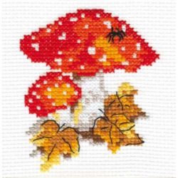 Borduurpakket Mushrooms Alisa 0-48