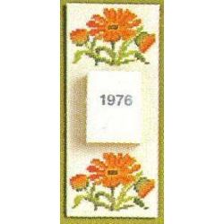 Borduurpakket Scheurkalender goudsbloem Haandarbejdets Fremme 09-4571