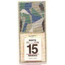 Borduurpakket Scheurkalender mei-smaragd Haandarbejdets Fremme 09-6391