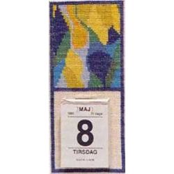 Borduurpakket Scheurkalender oktober-opaal Haandarbejdets Fremme 09-6396