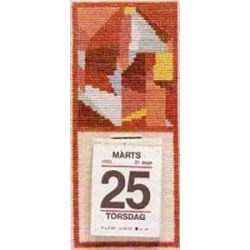 Borduurpakket Scheurkalender november-topaas Haandarbejdets Fremme 09-6397