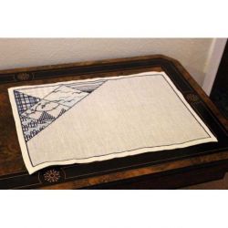 Borduurpakket Placemat kastelen Haandarbejdets Fremme 14-9900.01