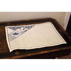 Borduurpakket Placemat kroon Haandarbejdets Fremme 14-9900.02