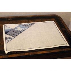 Borduurpakket Placemat heuvels Haandarbejdets Fremme 14-9900.04