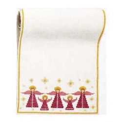 Borduurpakket Loper engelenkoor Haandarbejdets Fremme 16-6349