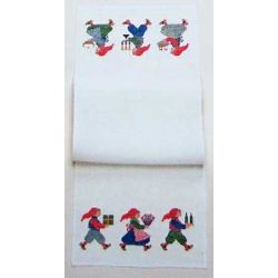 Borduurpakket Loper kabouterkerst Haandarbejdets Fremme 16-6772