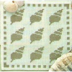 Borduurpakket Kleedje hoorntjes Haandarbejdets Fremme 17-9817