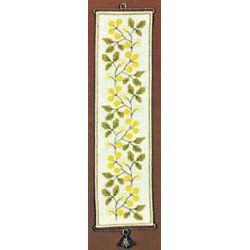 Borduurpakket Schellenkoord klimplant geel Haandarbejdets Fremme 18-4885A