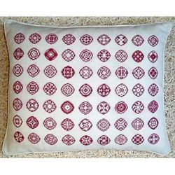 Borduurpakket Kussen rozetten Haandarbejdets Fremme 20-6309