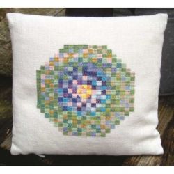 Borduurpakket Kussen Abstract Haandarbejdets Fremme 20-6320