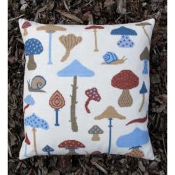 Borduurpakket Kussen Paddenstoelen Haandarbejdets Fremme 20-6927