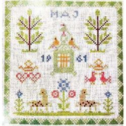 Borduurpakket Verjaardagsmotief mei Haandarbejdets Fremme 30-4482.05