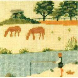 Borduurpakket Platteland Haandarbejdets Fremme 30-5789