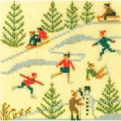 Borduurpakket Skien Haandarbejdets Fremme 30-5791