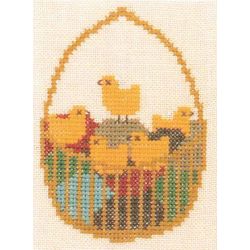 Borduurpakket Kuikens in mand Haandarbejdets Fremme 30-5895