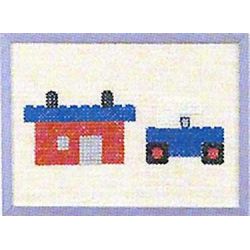 Borduurpakket Lego boerderij Haandarbejdets Fremme 30-5932