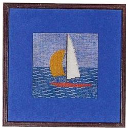 Borduurpakket Zeilboot Haandarbejdets Fremme 30-6257