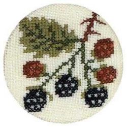 Borduurpakket Bramen jampotdeksel Haandarbejdets Fremme 40-5805
