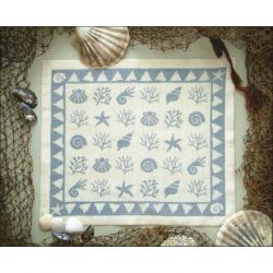 Borduurpakket Schelpen en wier Haandarbejdets Fremme 42-9818