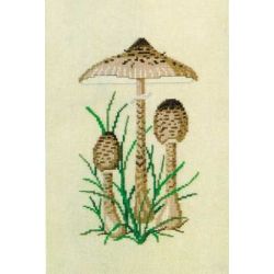 Borduurpakket Paddenstoelen Haandarbejdets Fremme 30-5067