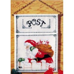 Borduurpakket Postzak Kerstman Oehlenslager 11144