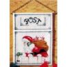 Borduurpakket Postzak Kerstman Oehlenslager 11144