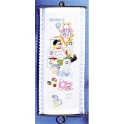 Borduurpakket Geboortetegel Thomas Oehlenslager 21622