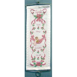 Borduurpakket Geboortetegel Inge Oehlenslager 30132