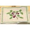 Borduurpakket Placemat rode bessen Oehlenslager 33024