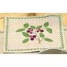 Borduurpakket Placemat rode bessen Oehlenslager 33025