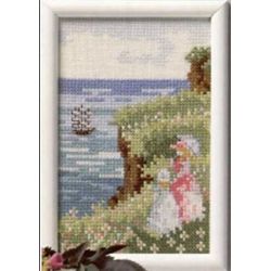 Borduurpakket Kinderen aan zee Oehlenslager 33144