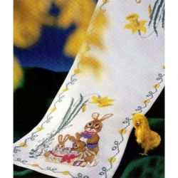 Borduurpakket Loper paashaas Oehlenslager 44116