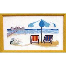 Borduurpakket Strandstoelen Oehlenslager 50129