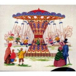 Borduurpakket Zweefmolen Oehlenslager 59323