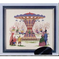 Borduurpakket Zweefmolen Oehlenslager 59324