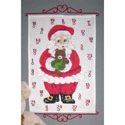 Borduurpakket Adventskalender Kerstman Oehlenslager 60203
