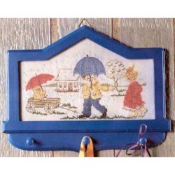 Borduurpakket Kapstok regen Oehlenslager 65123