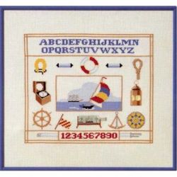 Borduurpakket Maritiem ABC Oehlenslager 67509