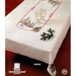 Borduurpakket Tafelkleed kerk Oehlenslager 84628