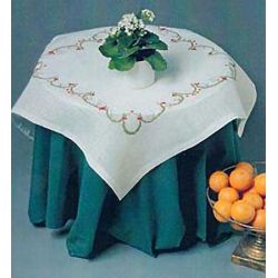 Borduurpakket Tafelkleed kerstrand Oehlenslager 84635